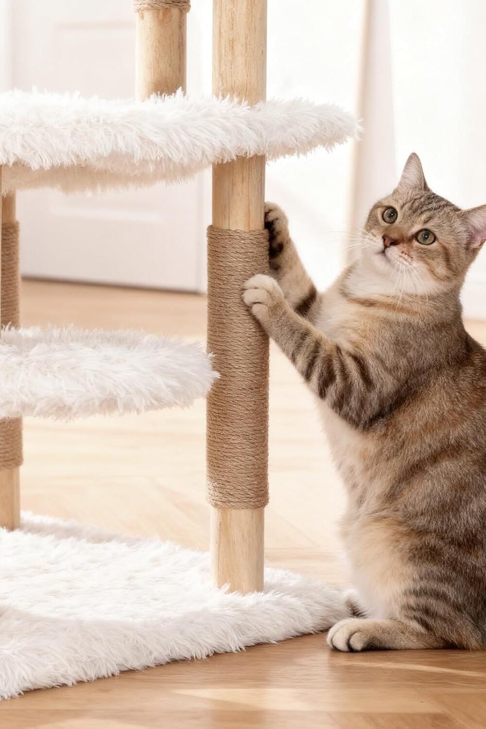 Luxury Multi-Level Cat Wer With Hammock - Image 4