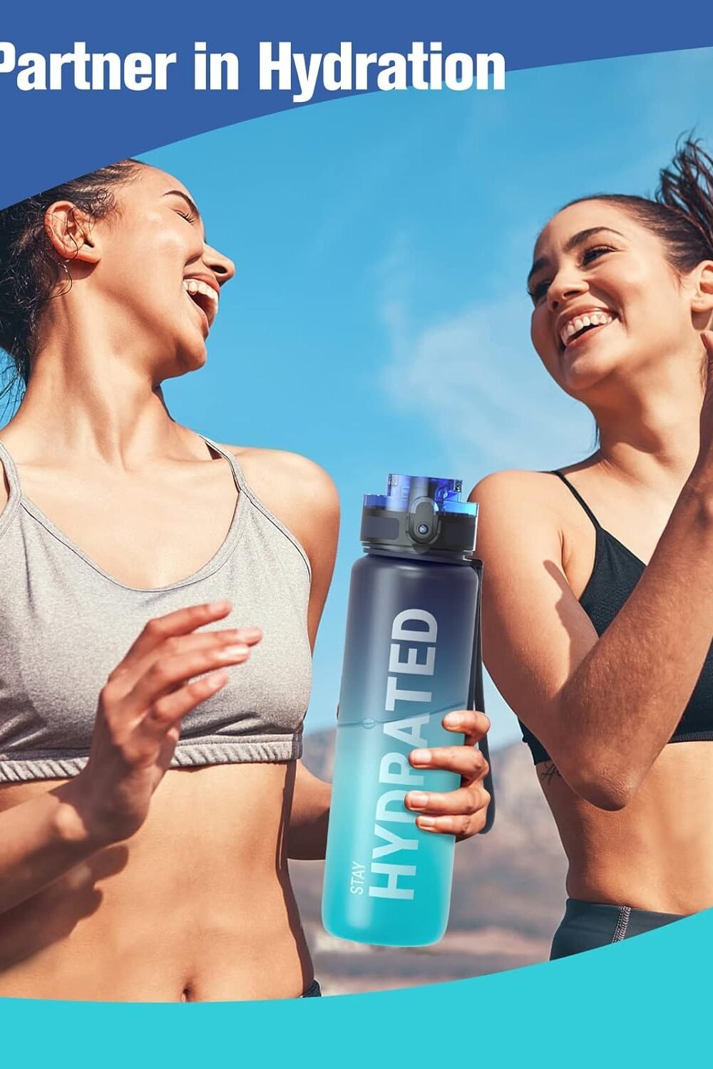 Sahara Sailor Leakproof Water Bottle Oz - Motivational Time - Image 8