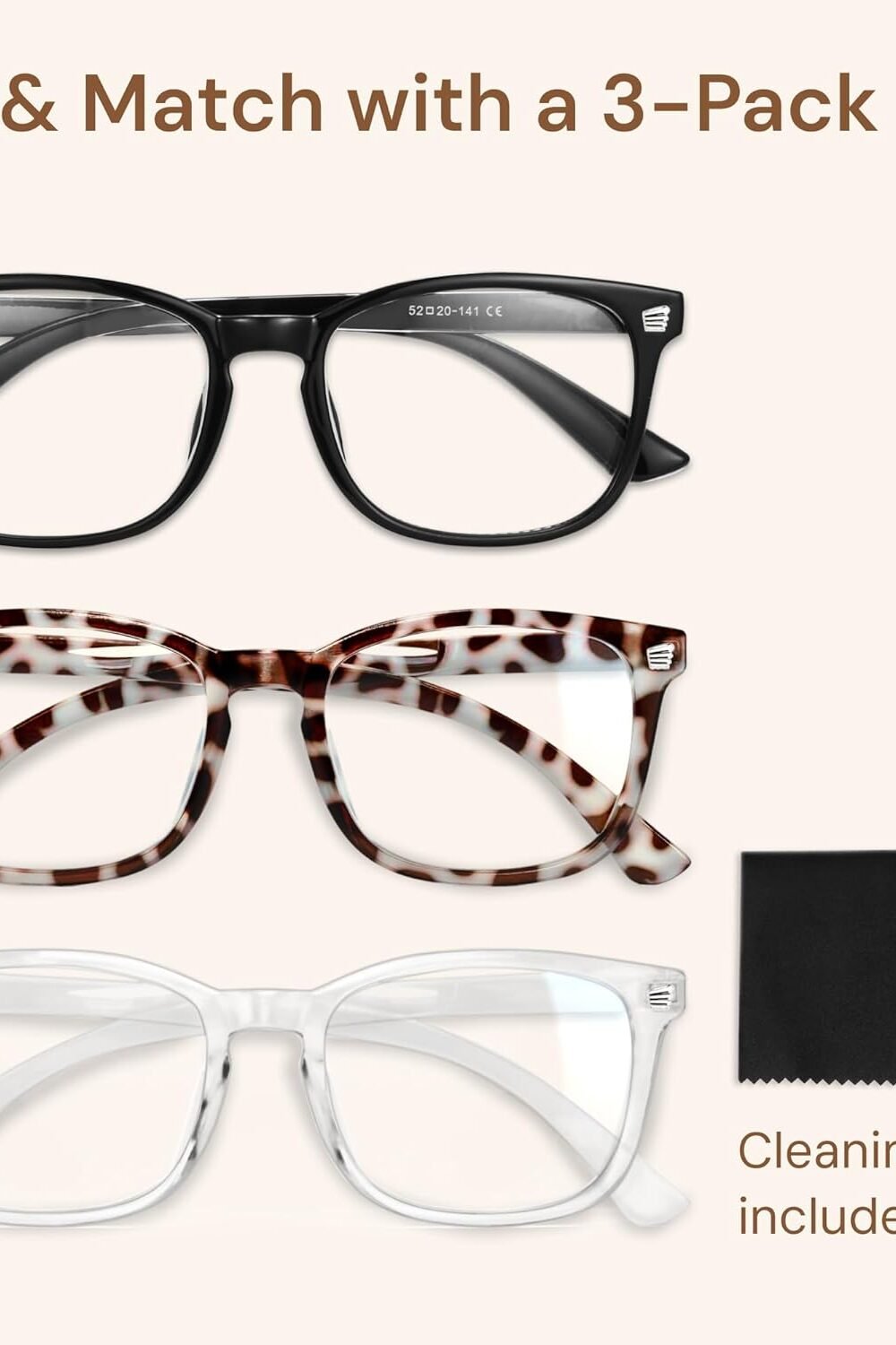 Gaoye Stylish Blue Light Blockg Glasses Women - Image 7