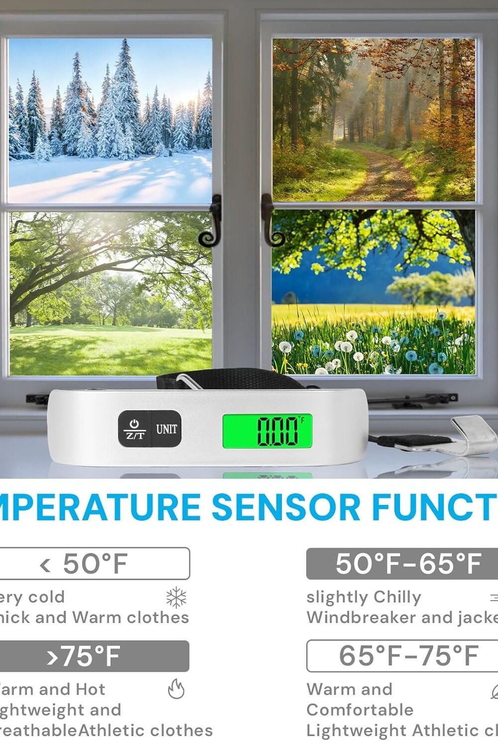 Portable Digital Luggage Scale With Lcd Display - Image 5