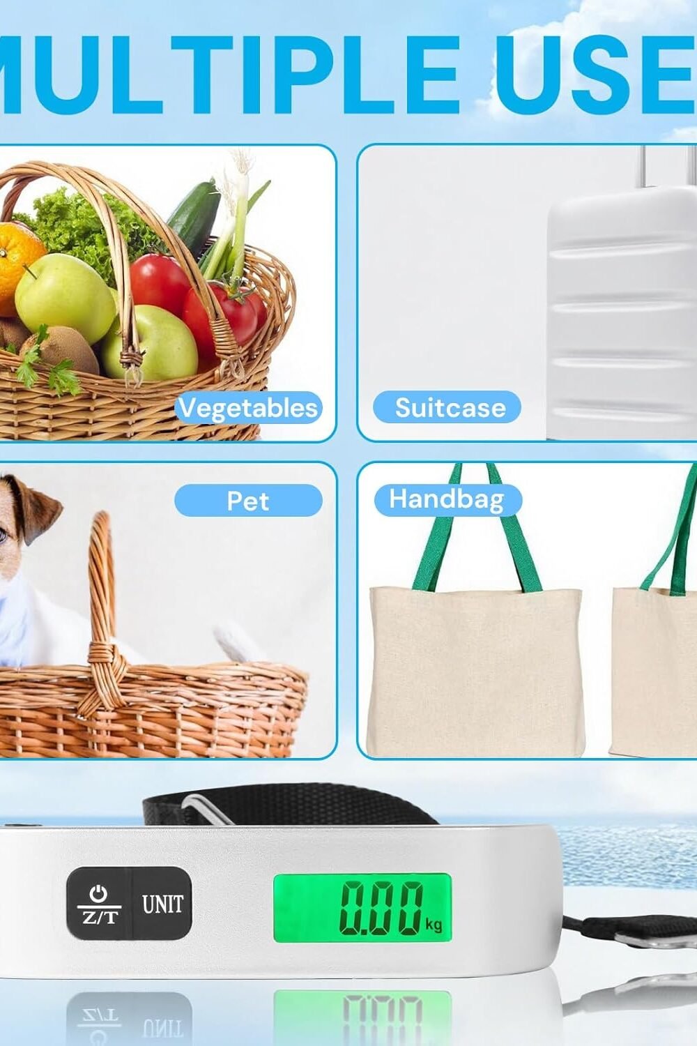 Portable Digital Luggage Scale With Lcd Display - Image 7