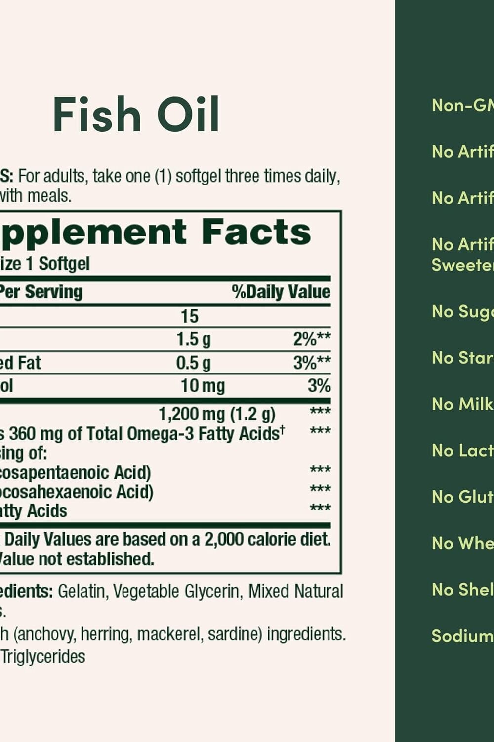 Nature'S Bounty Omega- Fish Oil Softgels - Heart Health Supp - Image 6