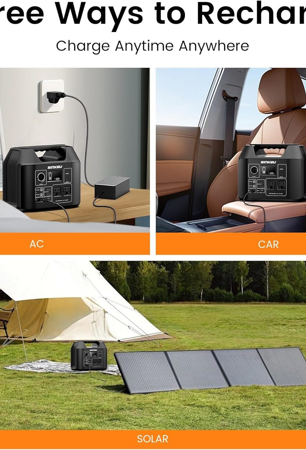 Skeu Portable Power Station - Lifepo Battery Backup - Image 4