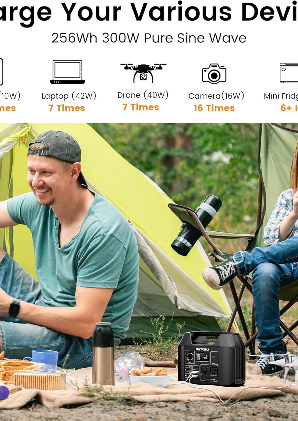 Skeu Portable Power Station - Lifepo Battery Backup - Image 5