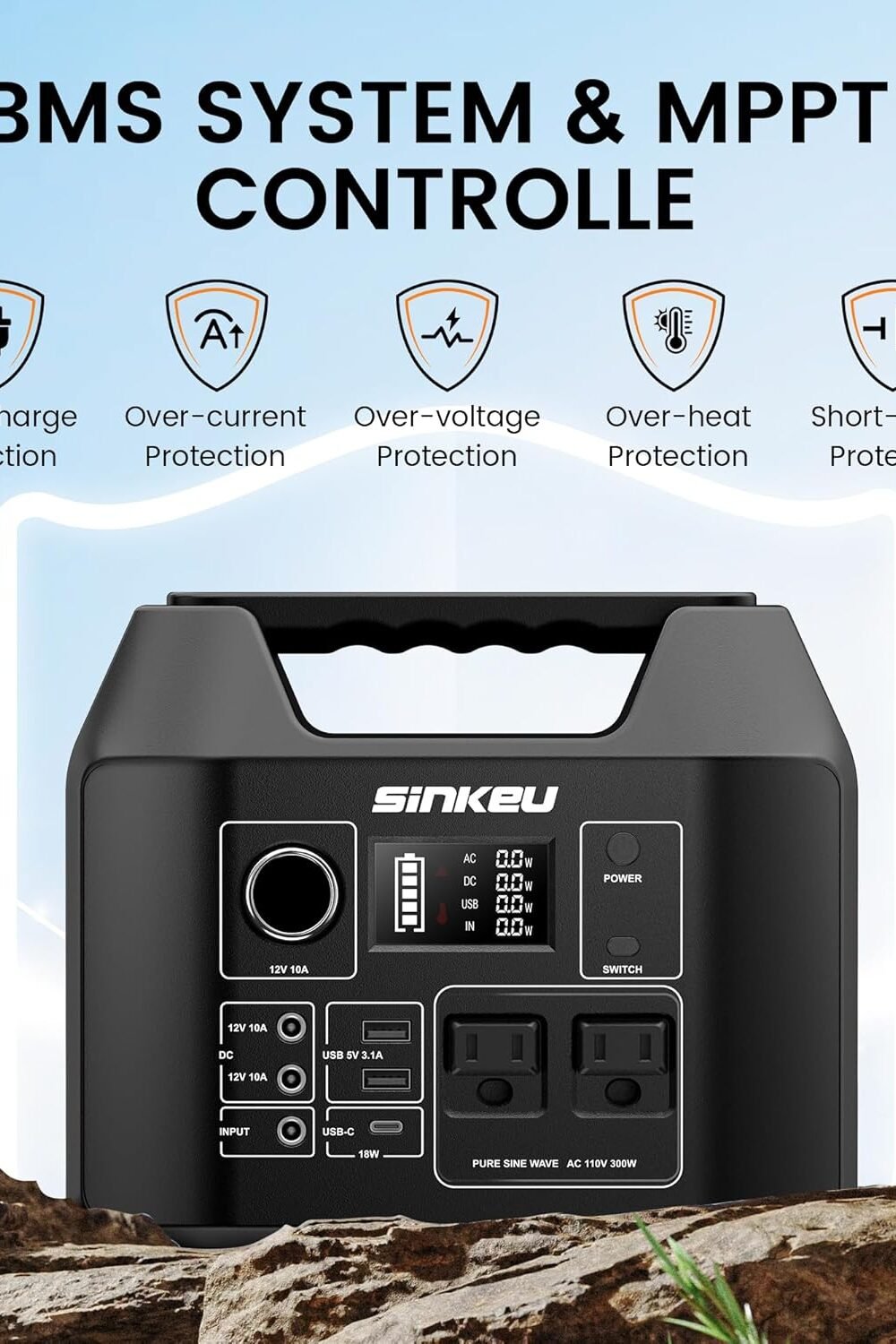Skeu Portable Power Station - Lifepo Battery Backup - Image 8