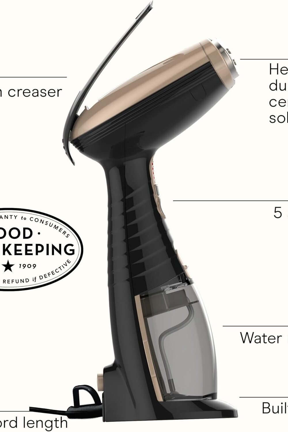 Conair Turbo Extremesteam Handheld Garment Steamer - Image 3