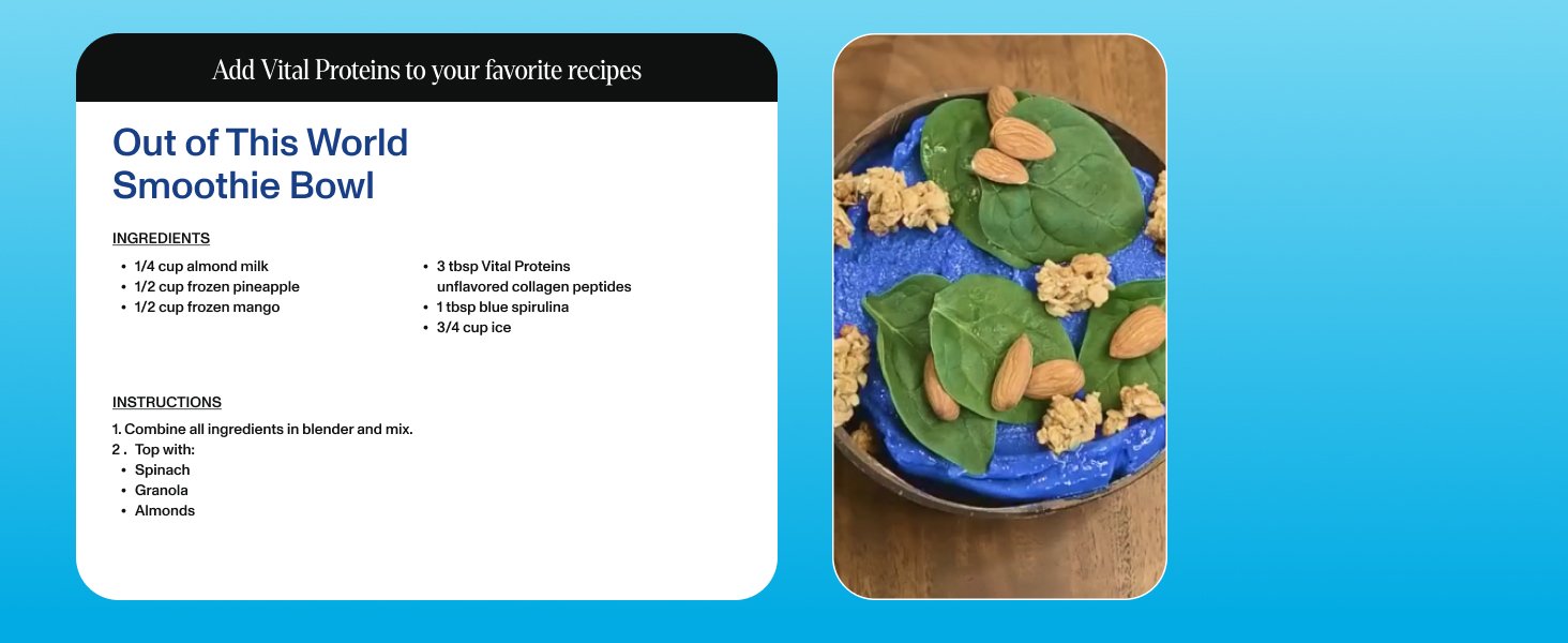 Vital Protes Collagen Peptides Powder - Unflavored 627