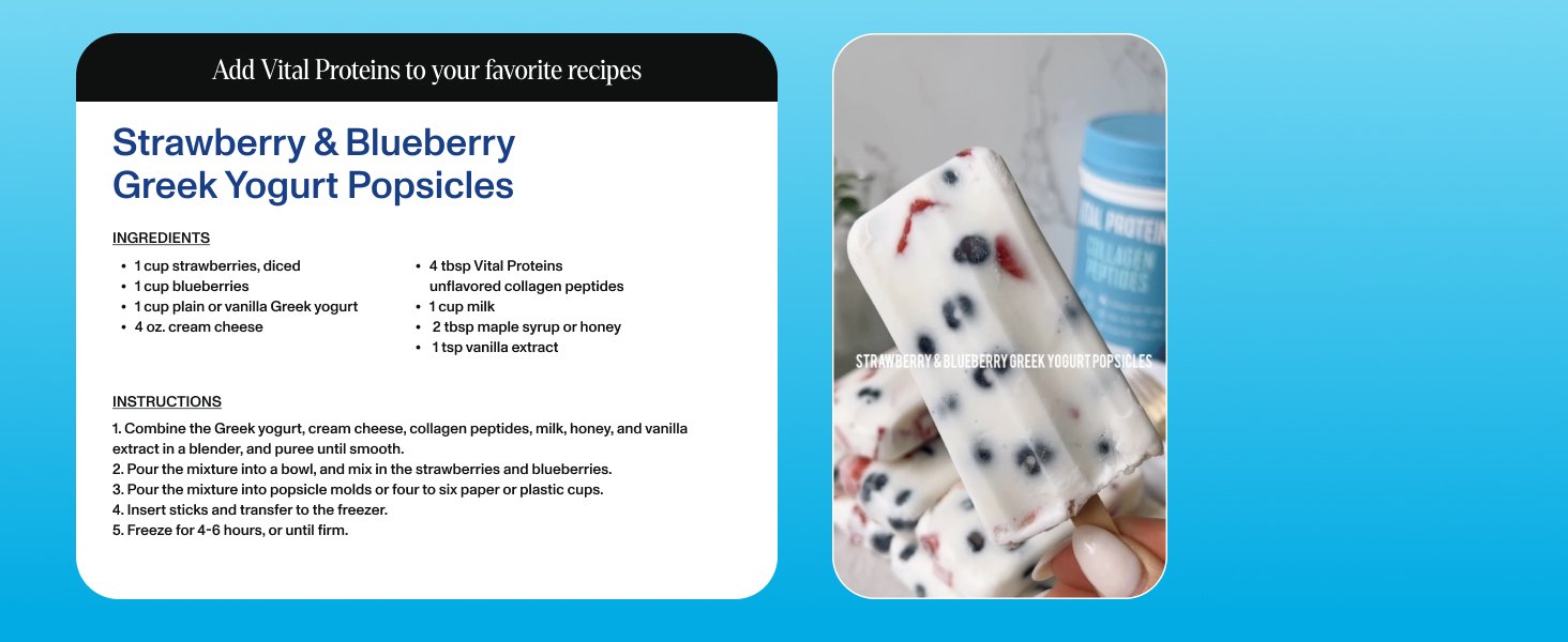 Vital Protes Collagen Peptides Powder - Unflavored 628