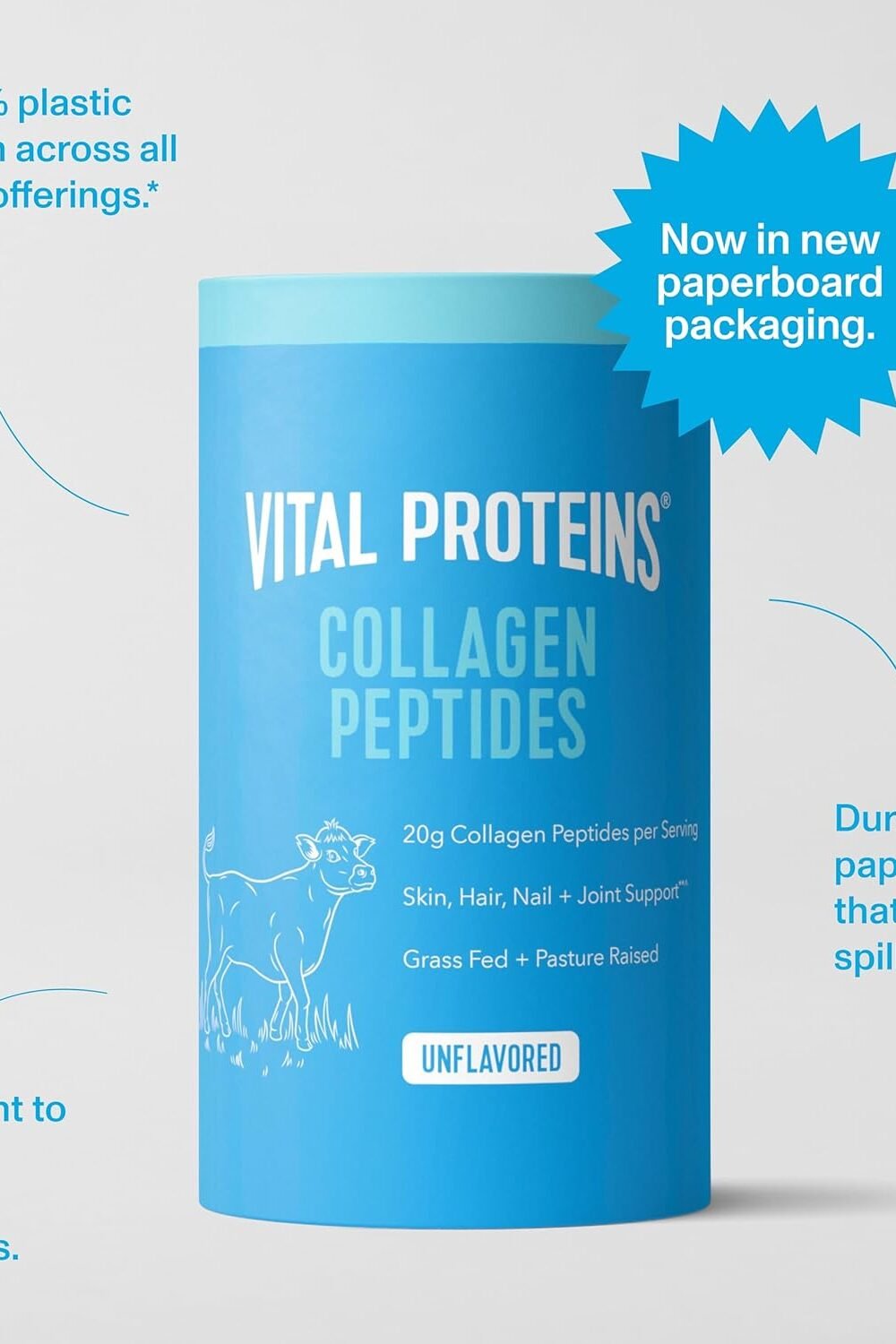 Vital Protes Collagen Peptides Powder - Unflavored 9 Vital Protes Collagen Peptides Powder - Unflavored - Image 9