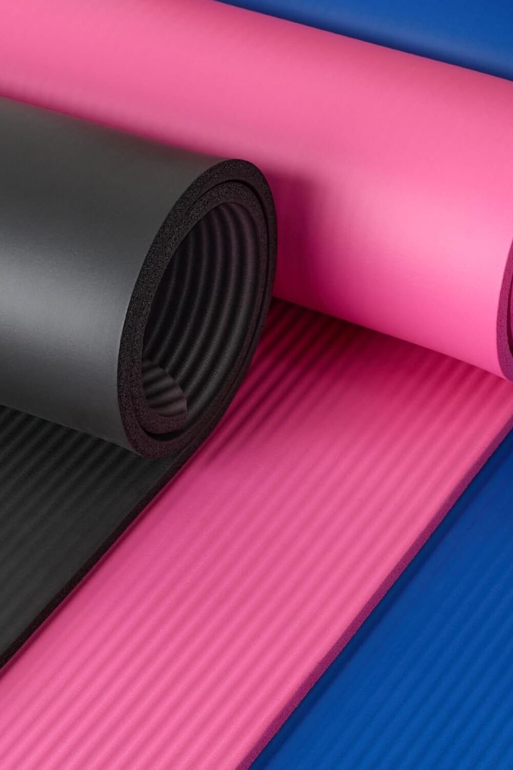 Mazon Basics Extra Thick Yoga Mat With Strap - Image 2