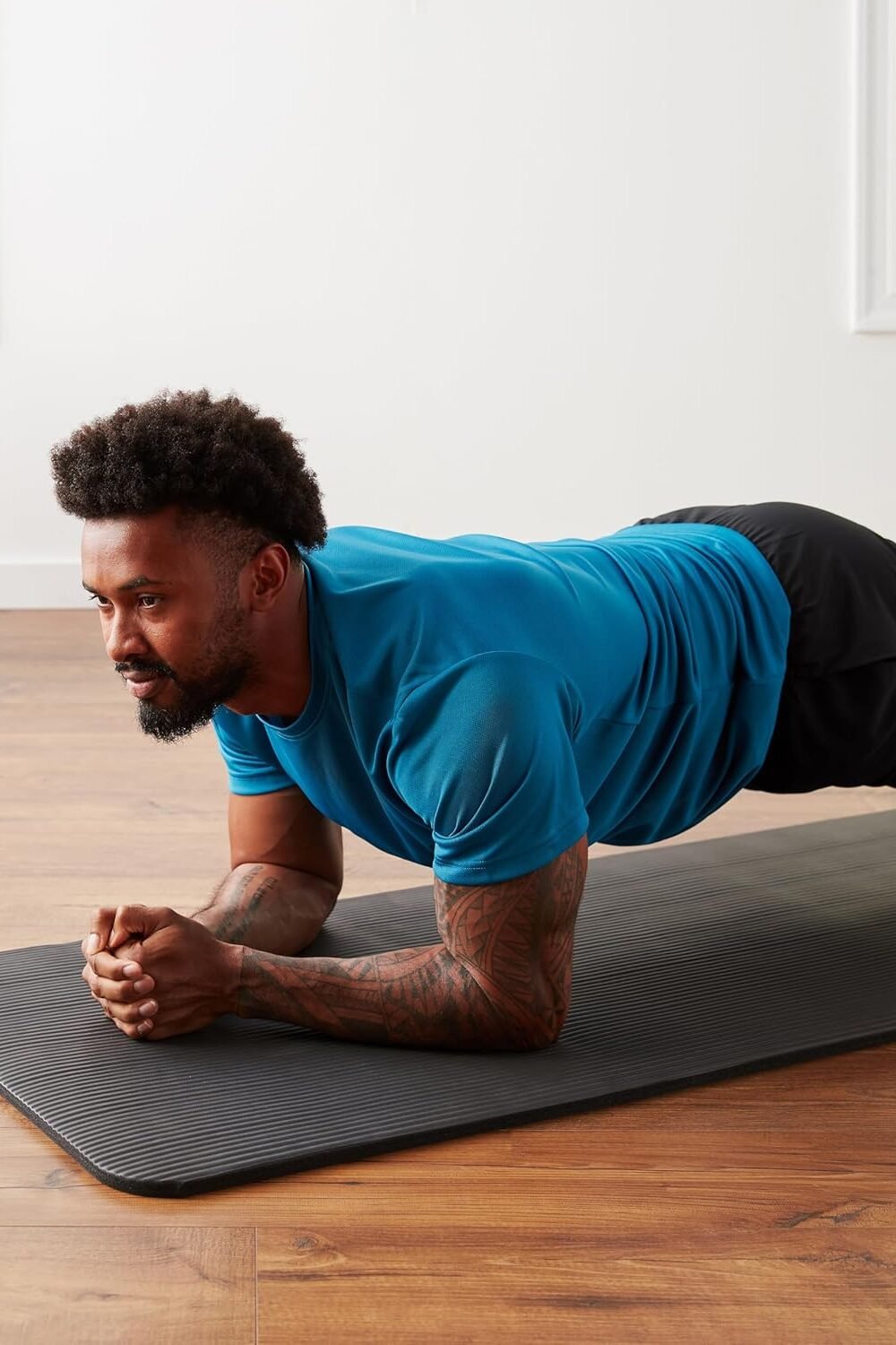 Mazon Basics Extra Thick Yoga Mat With Strap - Image 9