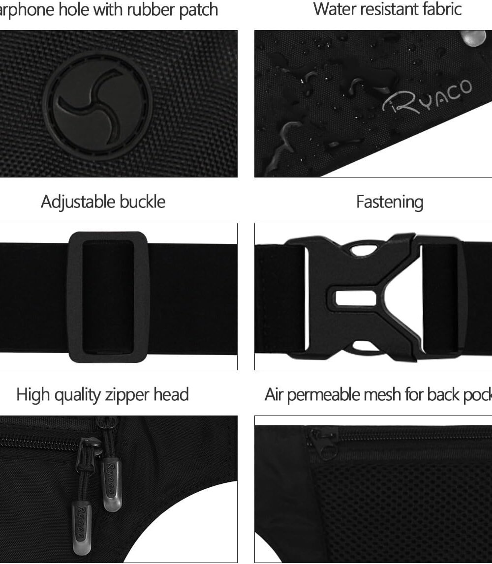 Ryaco Rfid Money Belt Passport Holder - Image 3