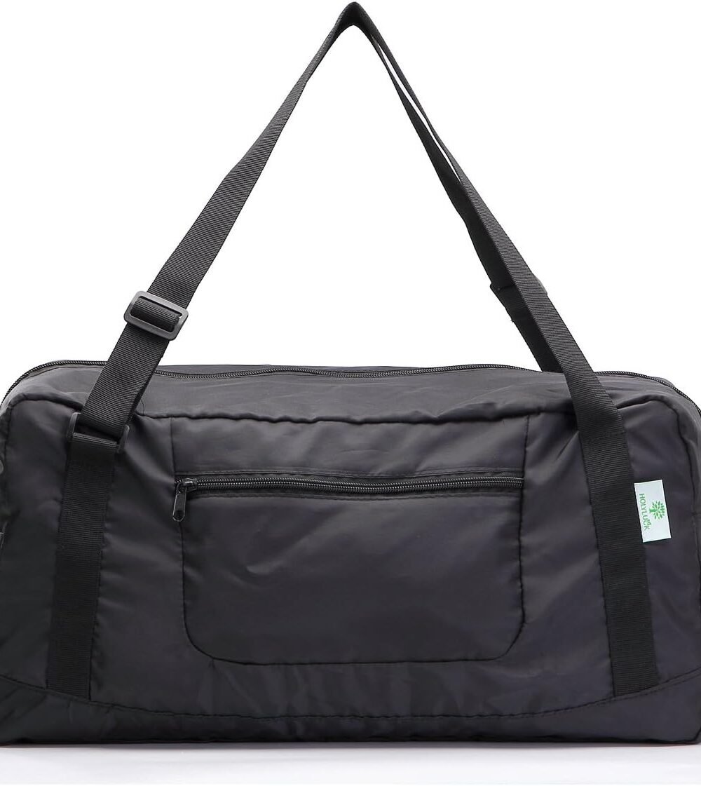 Holyluck Foldable Avel Duffel Bag - Black - Image 6