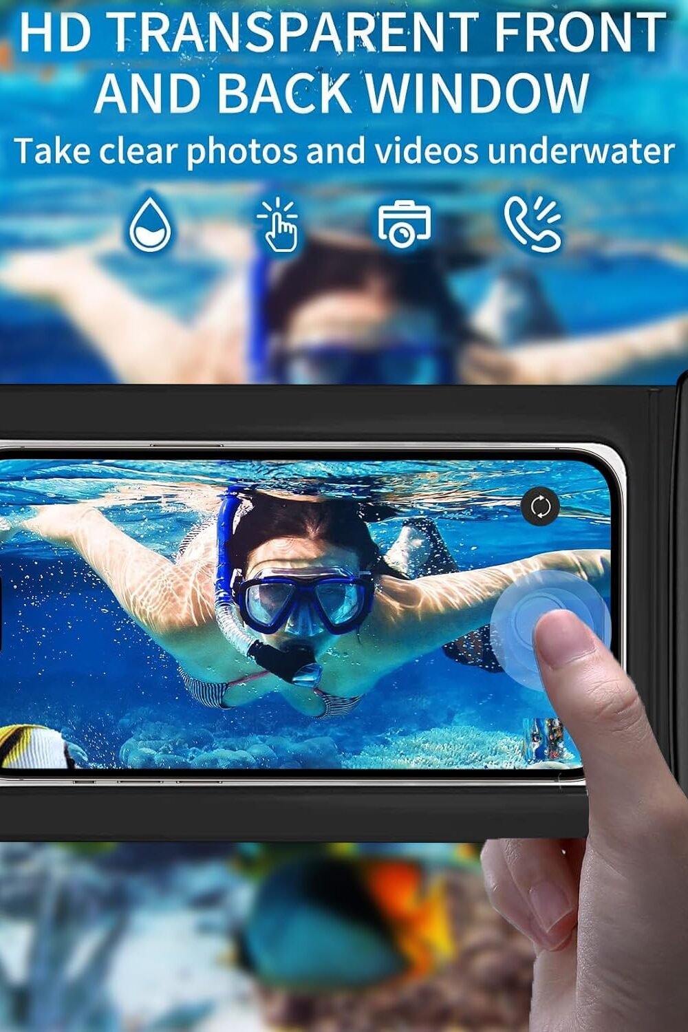 Universal Waterproof Phone Pouch - Ipx Dry Bag Case - Image 3