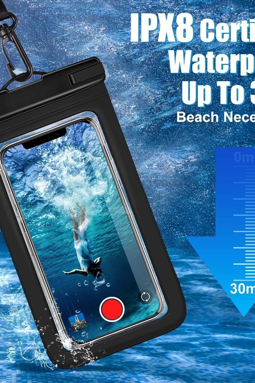 Universal Waterproof Phone Pouch - Ipx Dry Bag Case - Image 4