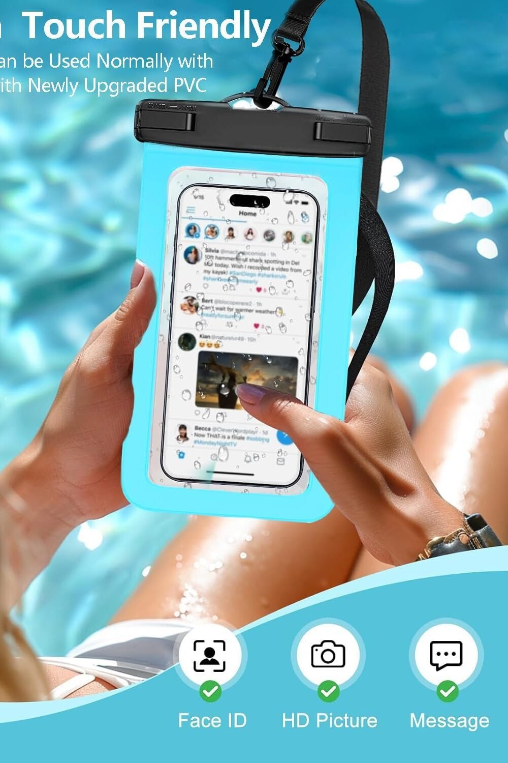 Universal Waterproof Phone Pouch - Ipx Dry Bag Case - Image 5