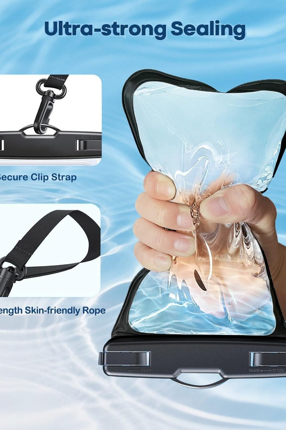 Universal Waterproof Phone Pouch - Ipx Dry Bag Case - Image 6