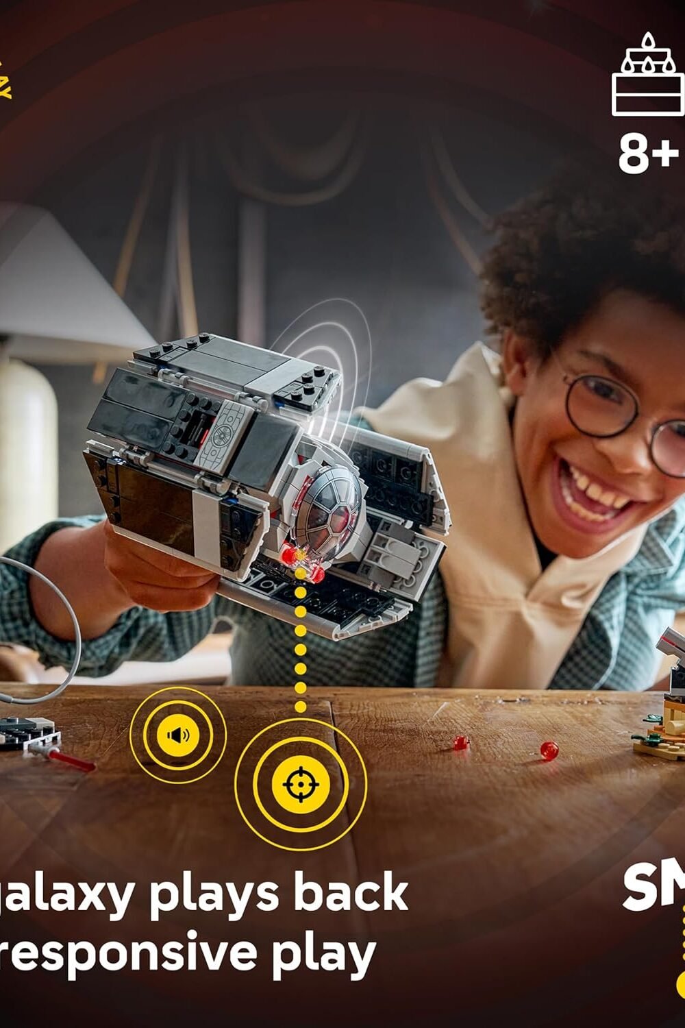 Lego Star Wars Darth Vader'S Tie Fighter Interactive Set - Image 4