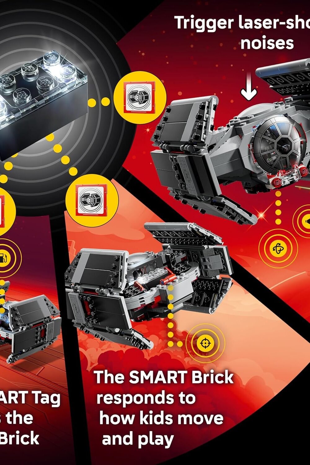 Lego Star Wars Darth Vader'S Tie Fighter Interactive Set - Image 5