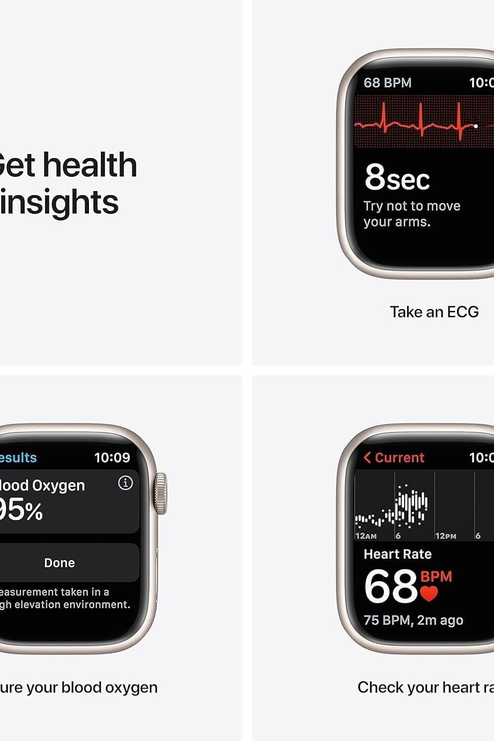 Pple Watch Series Gps Starlight Case Renewed - Image 4