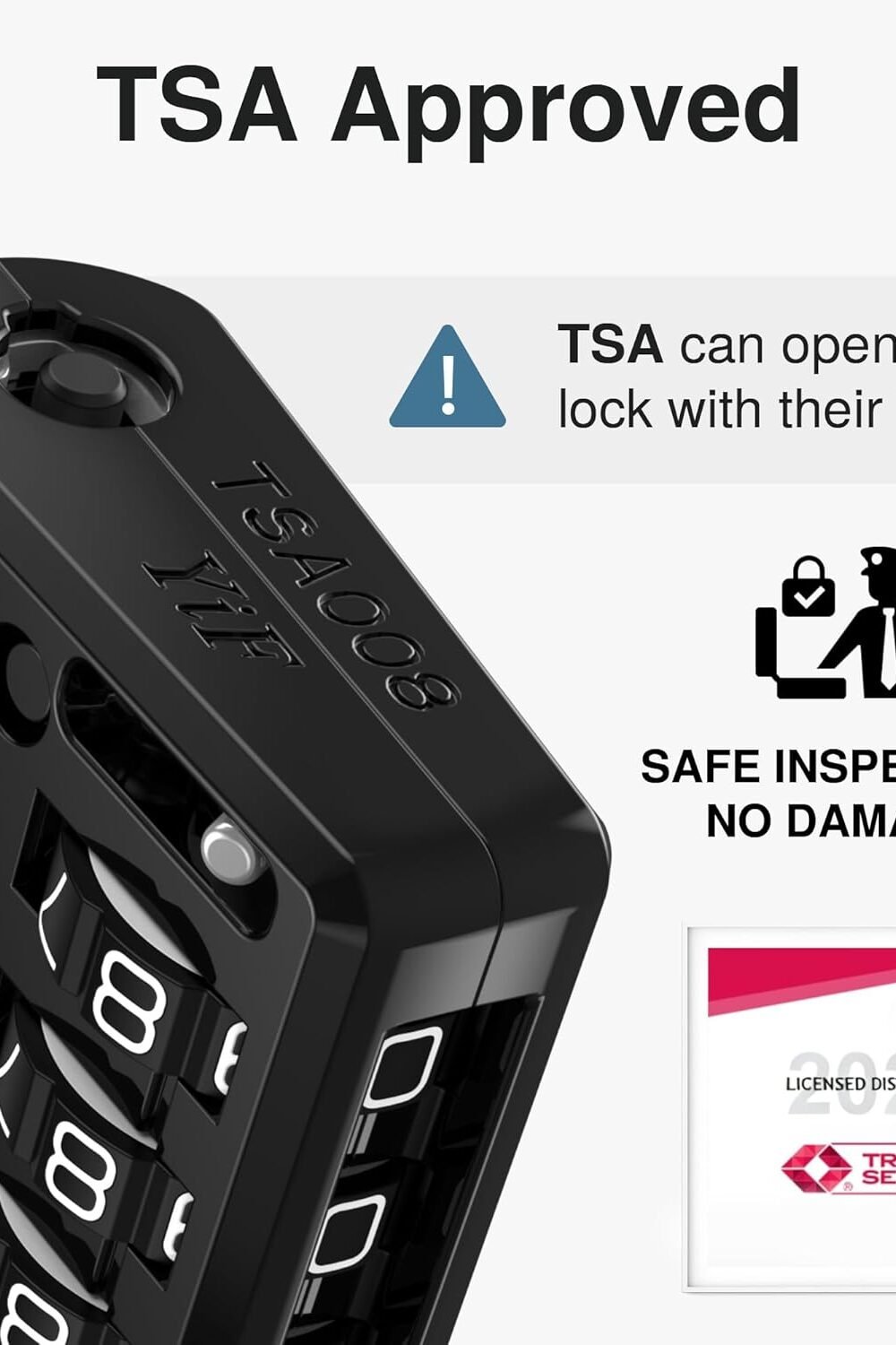 Puroma Ts Pproved Avel Locks - Resettable Combation - Image 3