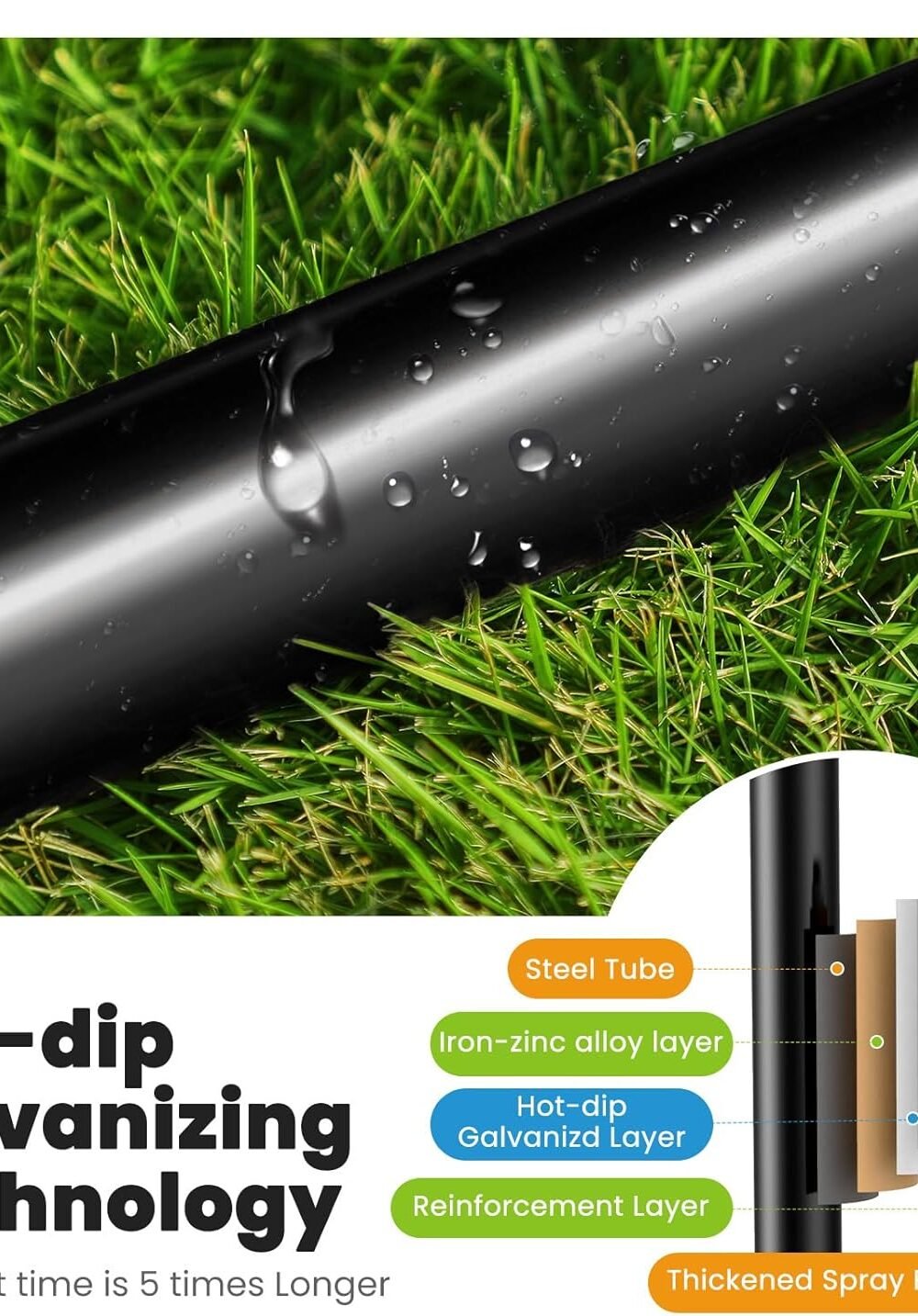 Zupapa Heavy-Duty Kids Ampole With Safety Net - Image 6