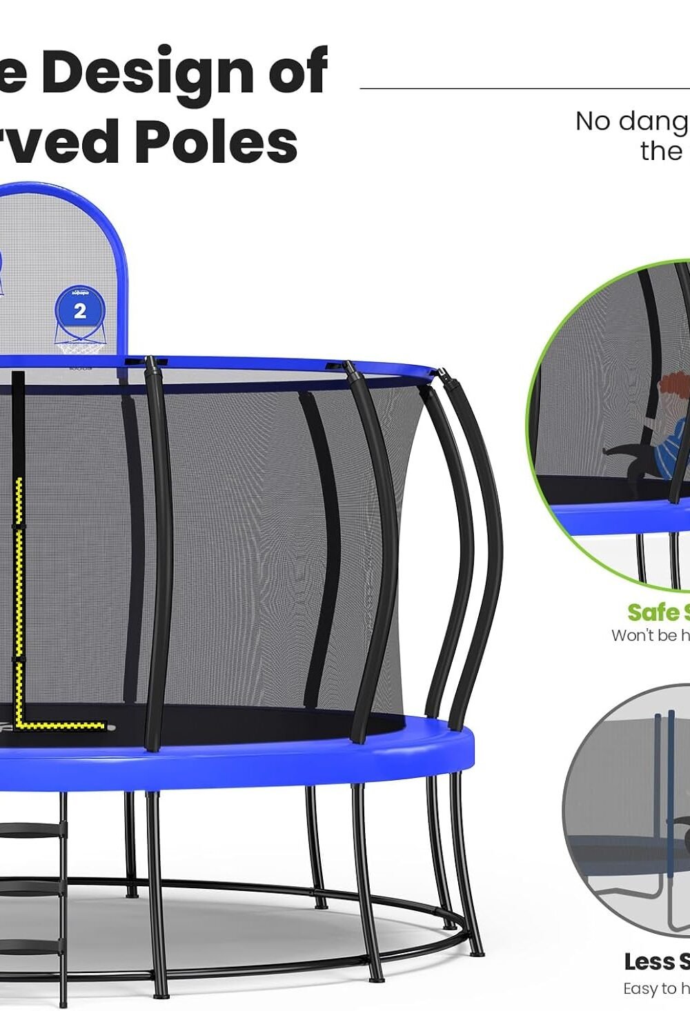 Zupapa Heavy-Duty Kids Ampole With Safety Net - Image 8