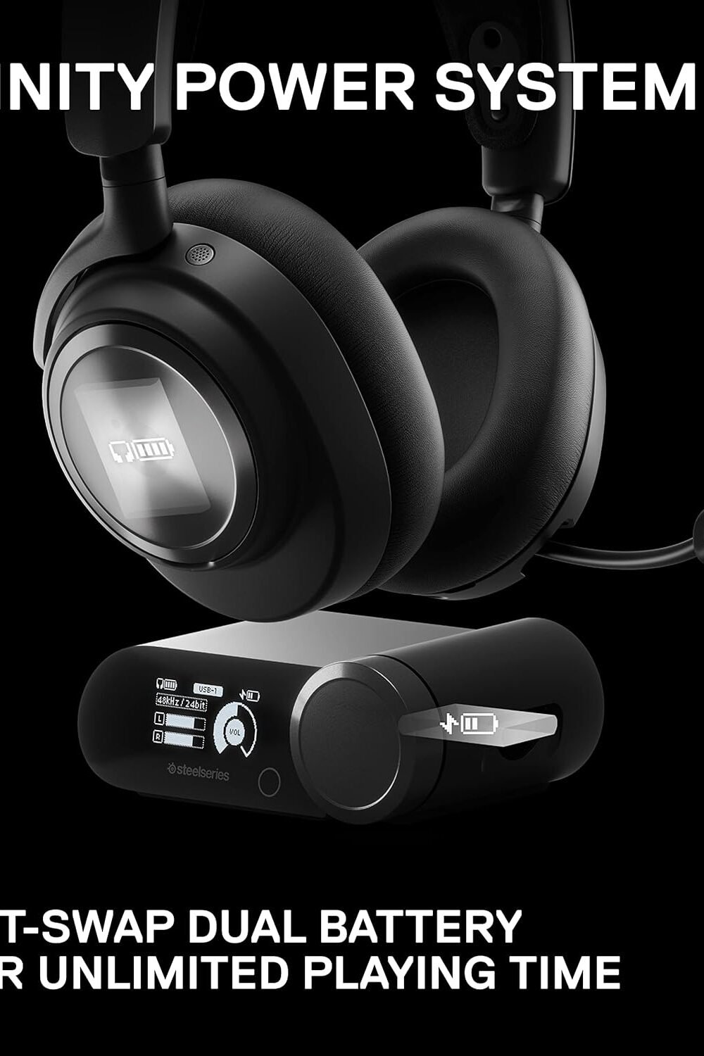 SteelSeries Nova Pro Wireless Gamg Headset 8 Steelseries Nova Pro Wireless Gamg Headset - Image 8