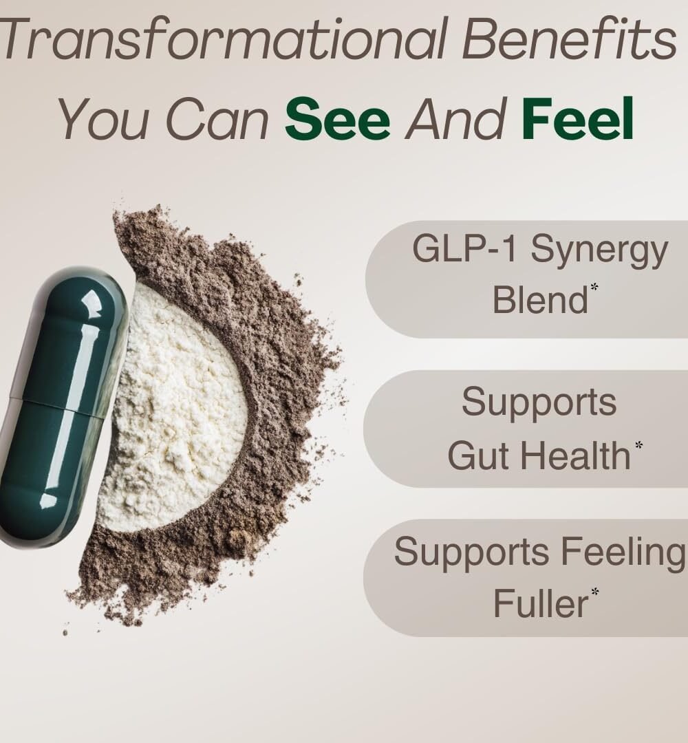 GLP-1 Hunger & Metabolism Support Supplement | 60 Capsules Amazon Coupons 50% to 80% 5 Glp-1 Hunger &Amp; Metabolism Support Supplement | 60 Capsules Amazon Coupons 50% To 80% - Image 5