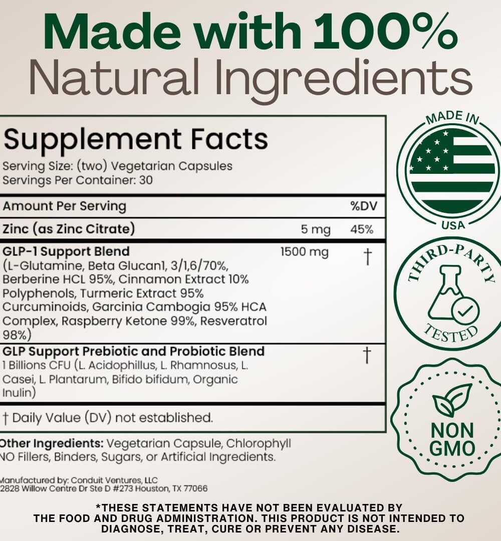 GLP-1 Hunger & Metabolism Support Supplement | 60 Capsules Amazon Coupons 50% to 80% 7 Glp-1 Hunger &Amp; Metabolism Support Supplement | 60 Capsules Amazon Coupons 50% To 80% - Image 7