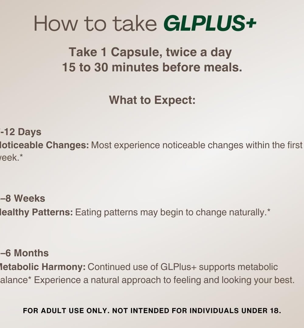 GLP-1 Hunger & Metabolism Support Supplement | 60 Capsules Amazon Coupons 50% to 80% 8 Glp-1 Hunger &Amp; Metabolism Support Supplement | 60 Capsules Amazon Coupons 50% To 80% - Image 8