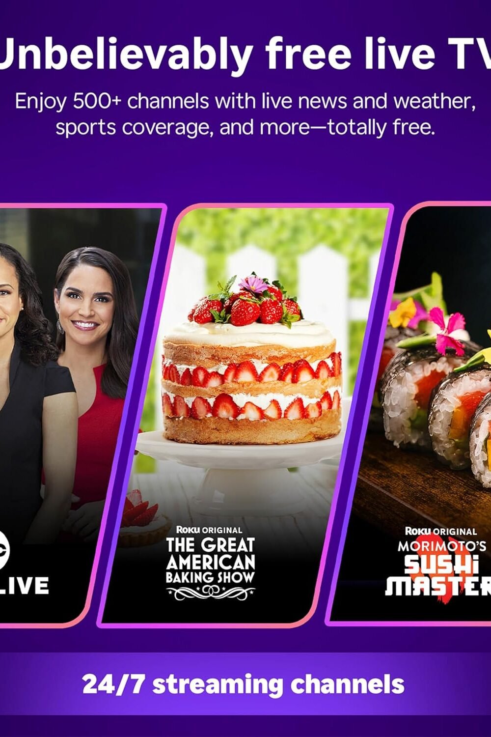 Roku Smart Tv 40&Quot; 1080P Full Hd Led - Voice Remote Streaming - Image 6