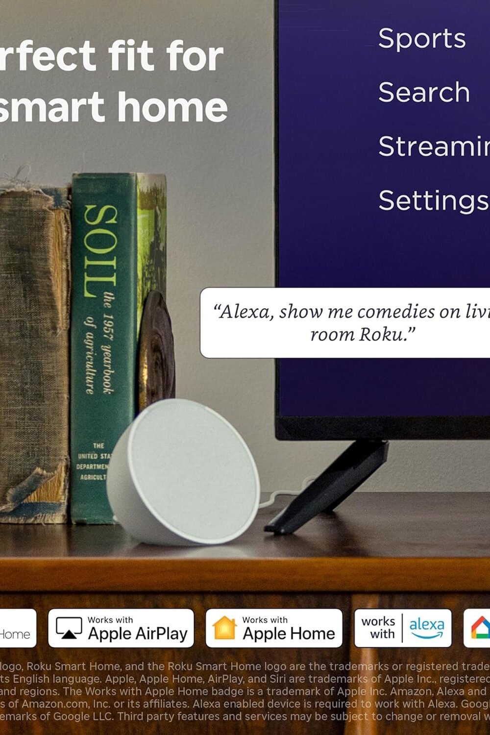 Roku Smart Tv 40&Quot; 1080P Full Hd Led - Voice Remote Streaming - Image 9