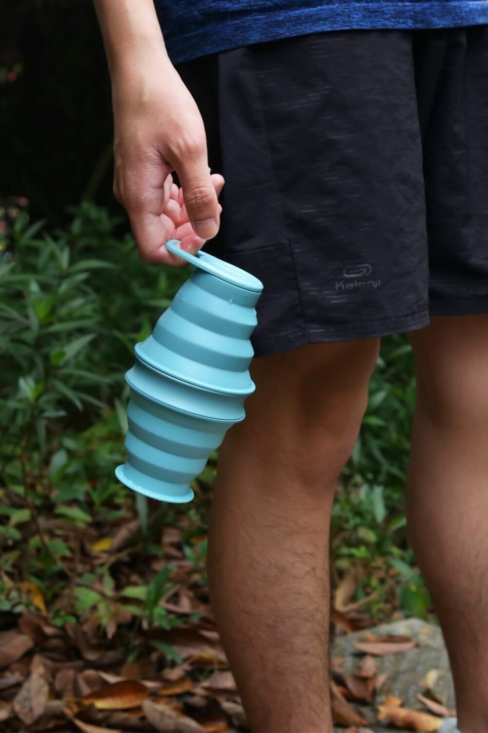 Collapsible 17Oz Water Bottle - Bpa Free Silicone, Leak Proof - Image 3