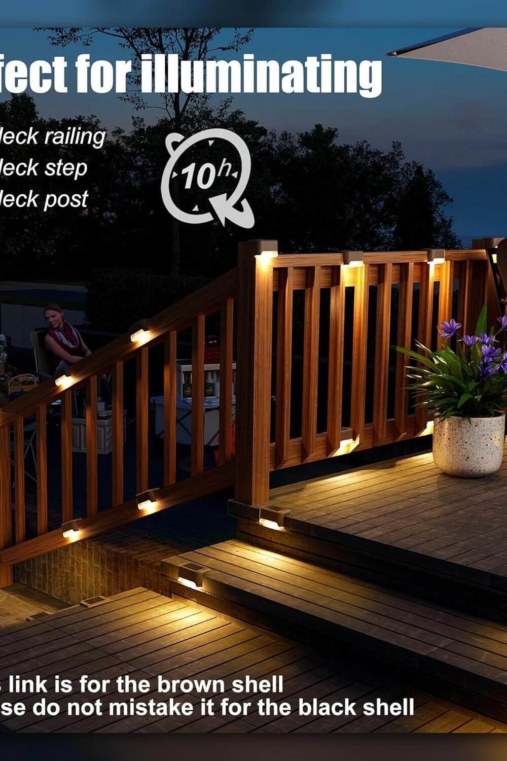 "16 Pack SOLPEX Solar Deck Lights - Waterproof LED Outdoor Lighting" Amazon Coupons 50% to 80% 3 &Quot;16 Pack Solpex Solar Deck Lights - Waterproof Led Outdoor Lighting&Quot; Amazon Coupons 50% To 80% - Image 3