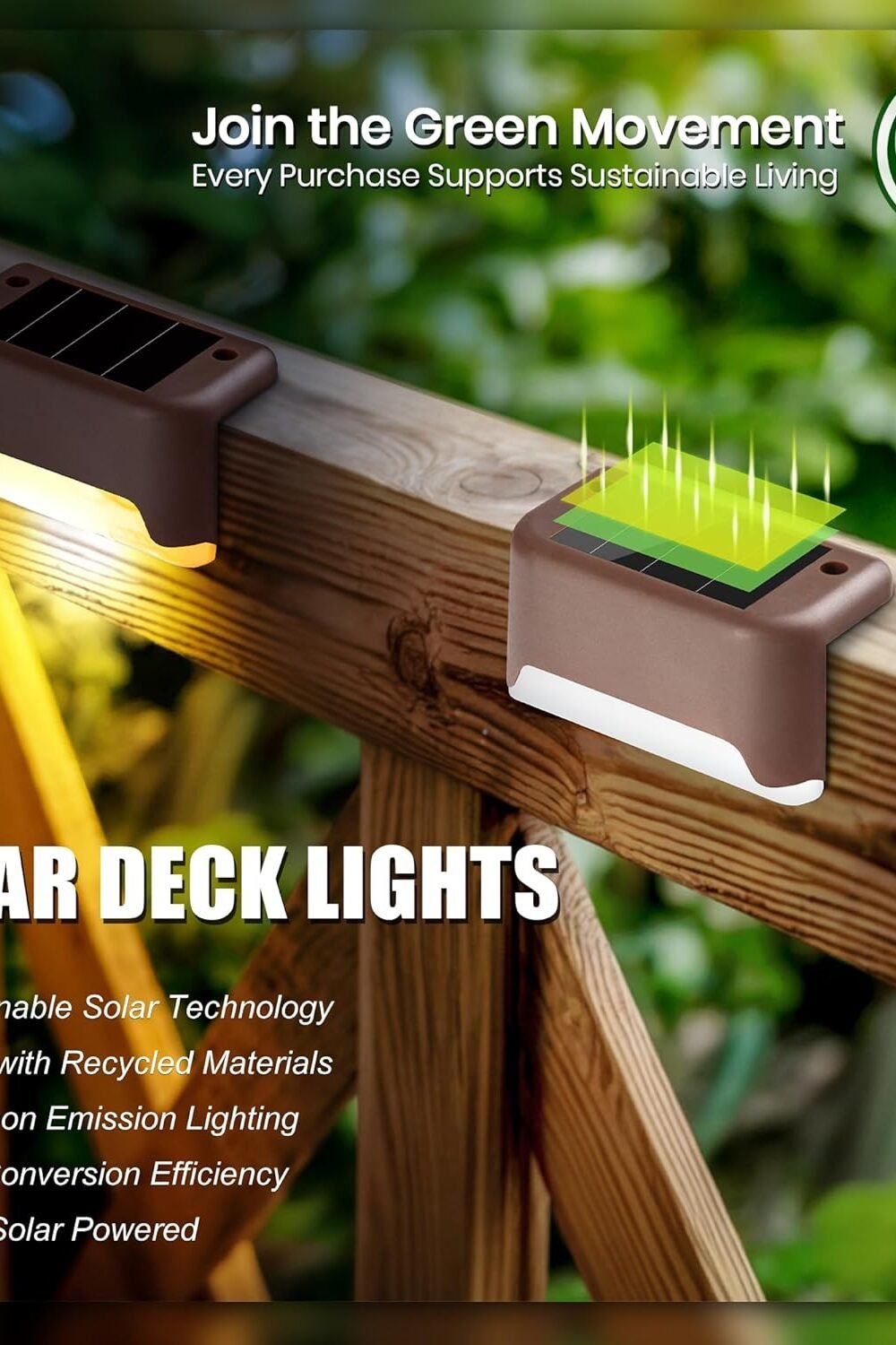 "16 Pack SOLPEX Solar Deck Lights - Waterproof LED Outdoor Lighting" Amazon Coupons 50% to 80% 4 &Quot;16 Pack Solpex Solar Deck Lights - Waterproof Led Outdoor Lighting&Quot; Amazon Coupons 50% To 80% - Image 4