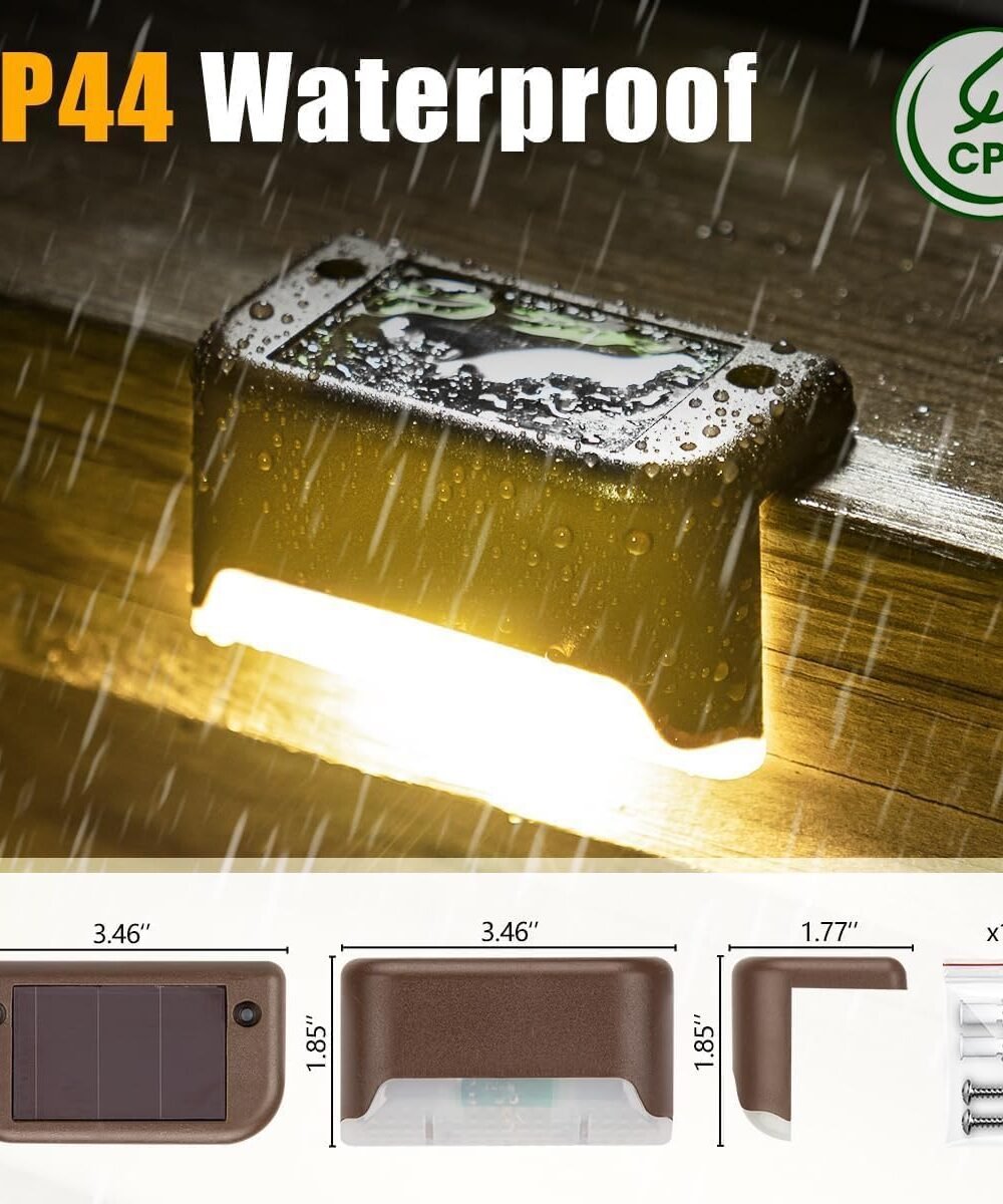 "16 Pack SOLPEX Solar Deck Lights - Waterproof LED Outdoor Lighting" Amazon Coupons 50% to 80% 9 &Quot;16 Pack Solpex Solar Deck Lights - Waterproof Led Outdoor Lighting&Quot; Amazon Coupons 50% To 80% - Image 9