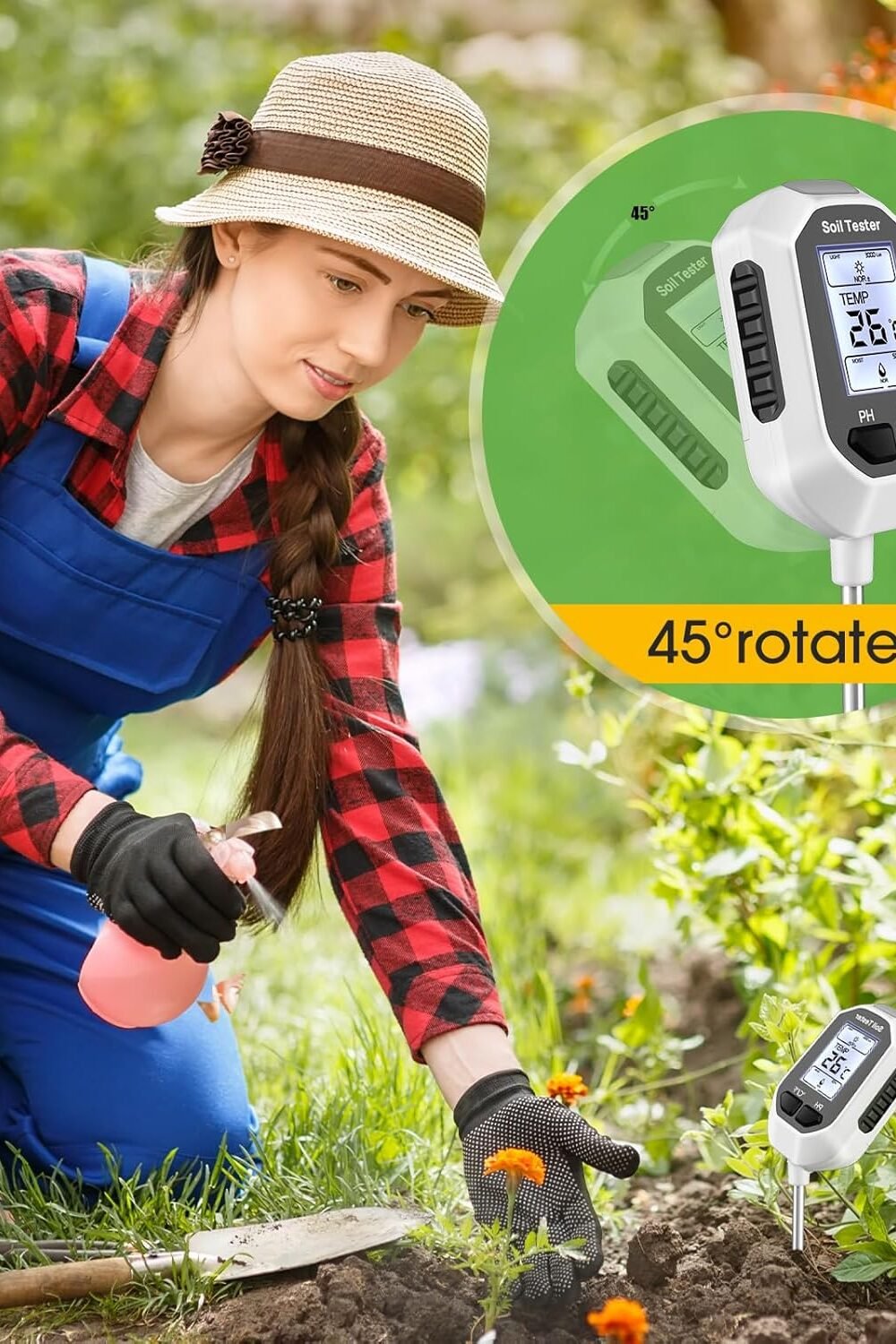 &Quot;4-In-1 Soil Moisture Meter &Amp; Ph Tester With Lcd Display&Quot; Amazon Coupons 50% To 80% - Image 6