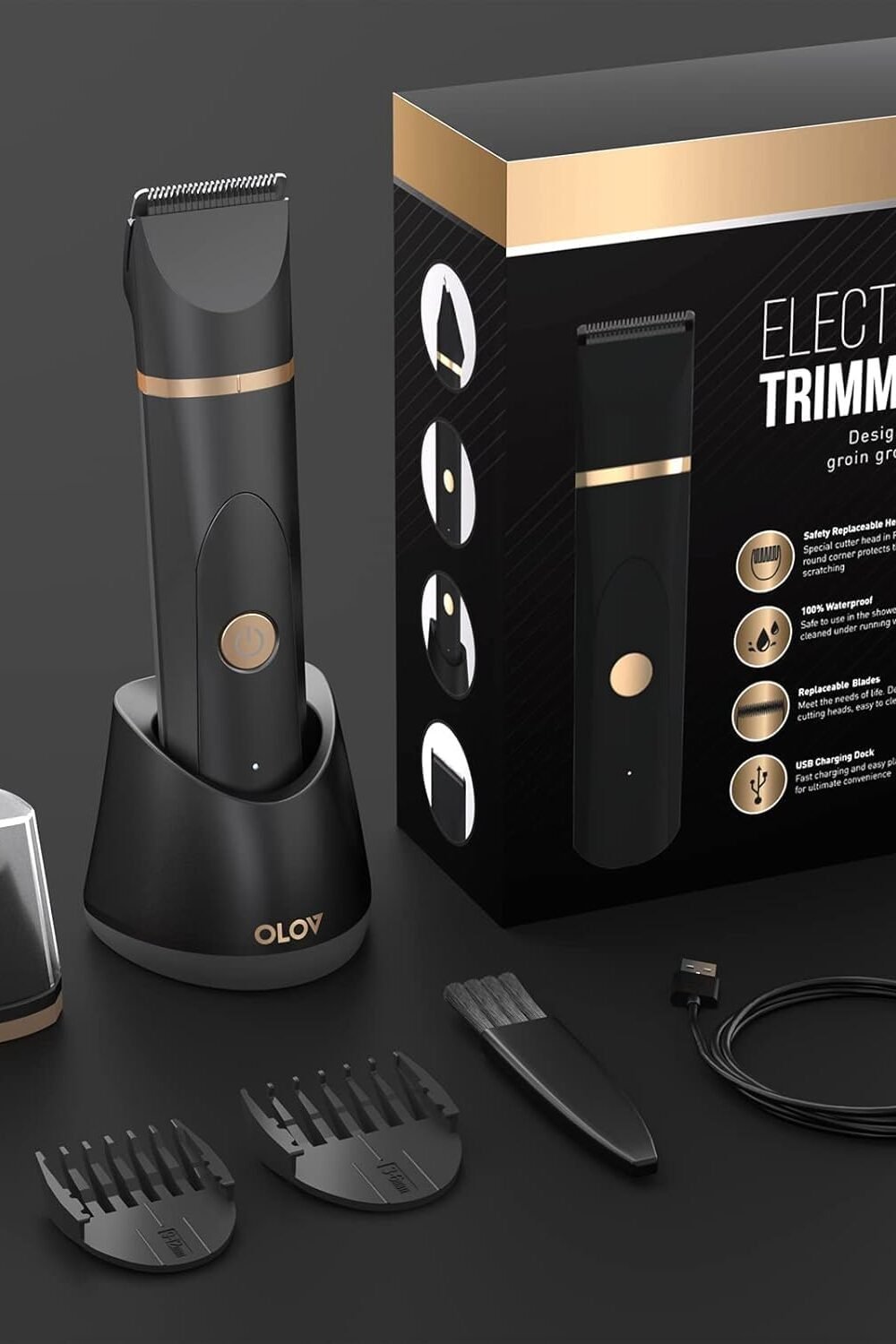 Olov Electric Body Hair Trimmer - Wet/Dry Groomer For Men &Amp; Women Amazon Coupons 50% To 80% - Image 8