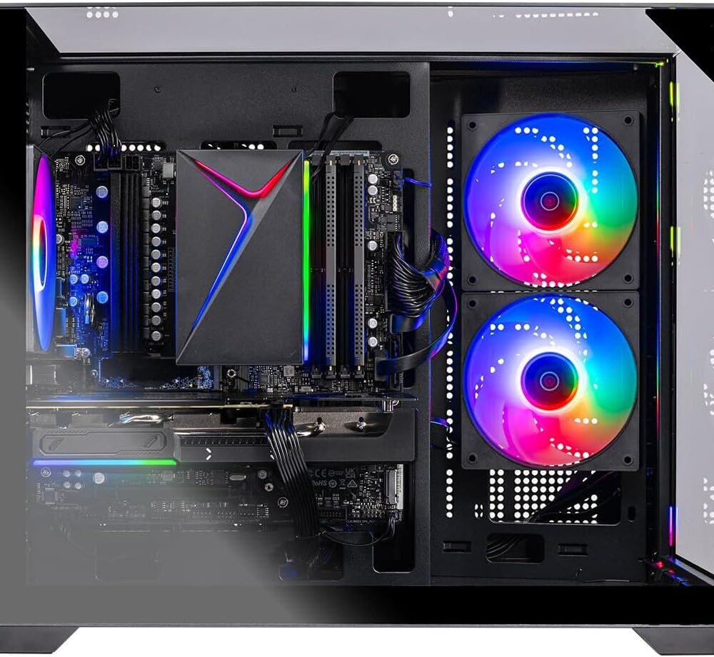 Skytech Crystal Gaming Pc, Ryzen 7, Rx 9060, 16Gb Ram, 1Tb Ssd - Image 3
