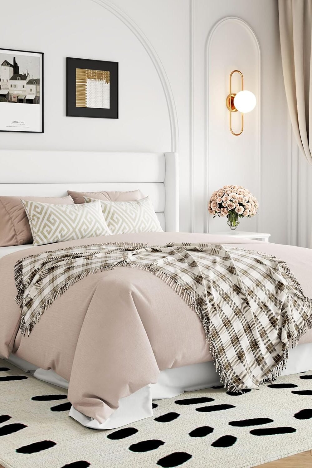 &Quot;Allewie Velvet Lift Up Storage Bed With Wingback Headboard - White&Quot; Amazon Coupons 50% To 80% - Image 5