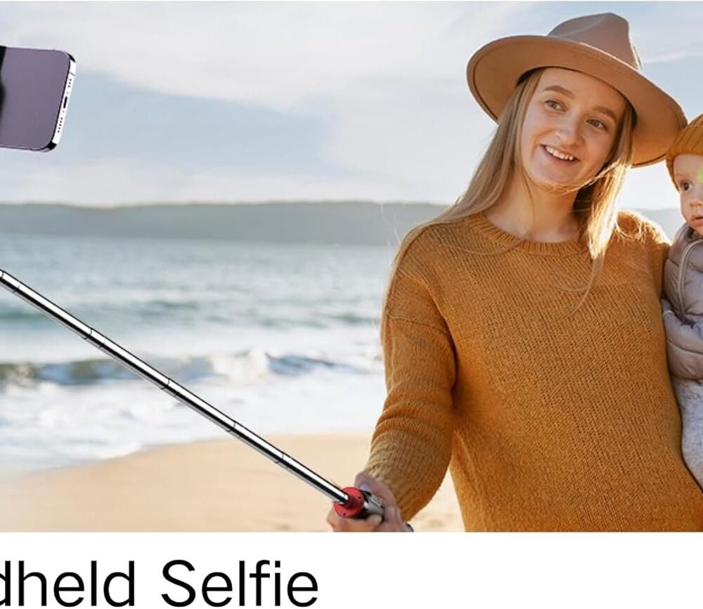 52&Quot; Selfie Stick Tripod With Bluetooth Remote For Iphone &Amp; Android - Image 8