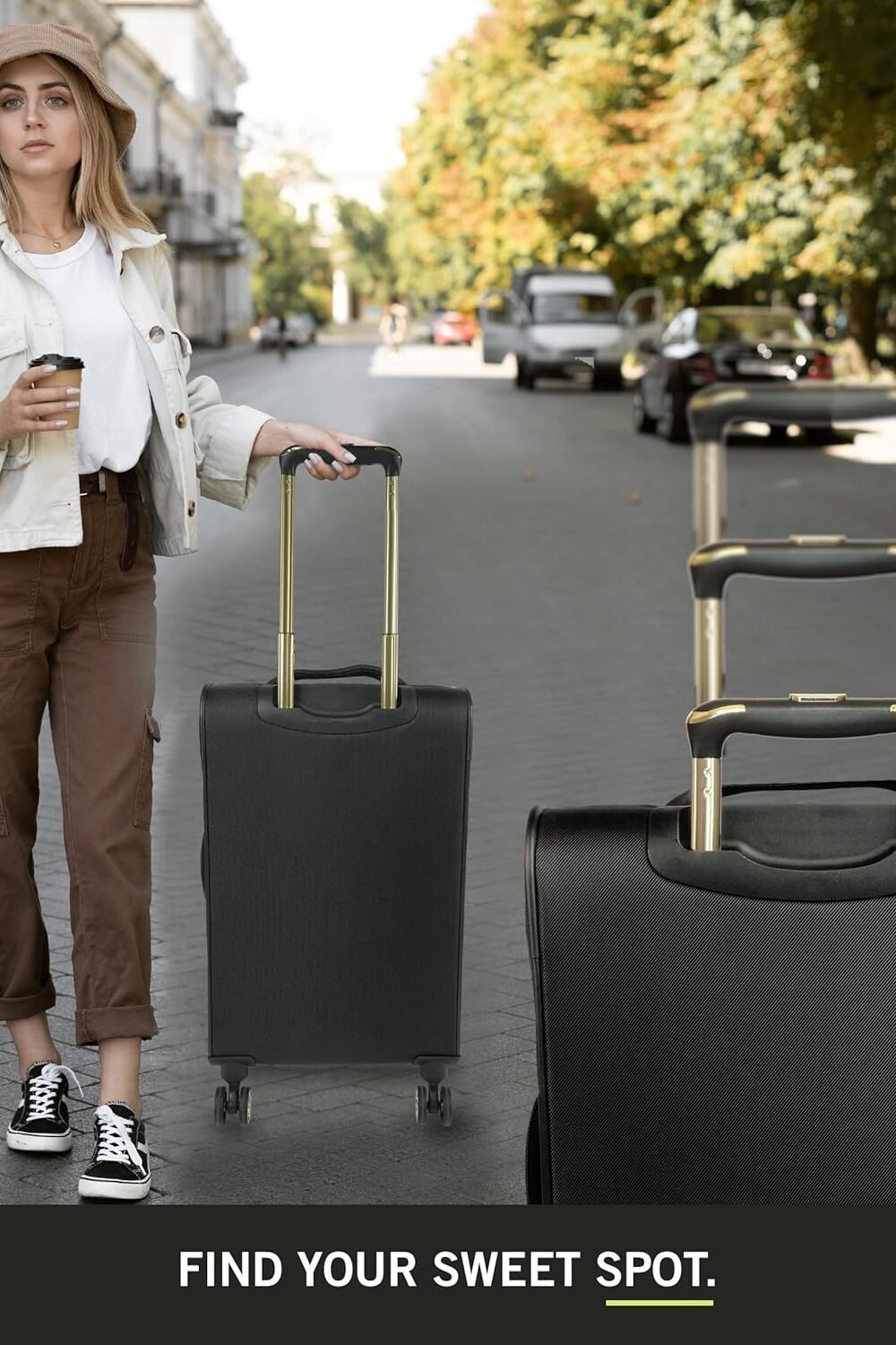 &Quot;Kenneth Cole Reaction Chelsea Quilted 3-Piece Luggage Set&Quot; Amazon Coupons 50% To 80% - Image 5