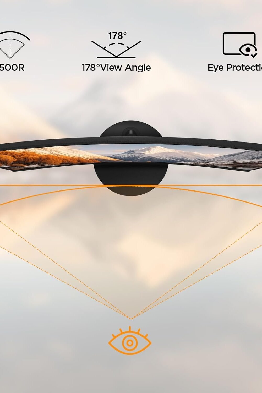 Koorui 27&Quot; Curved Fhd 1080P 144Hz Gaming Monitor - Eye Care - Image 5