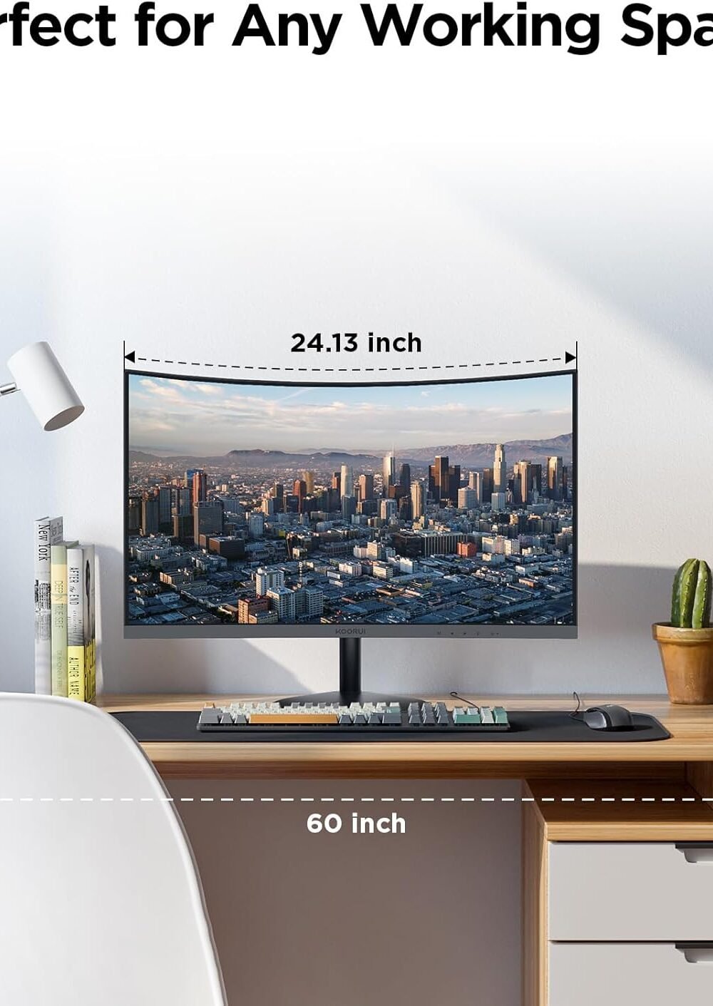 Koorui 27&Quot; Curved Fhd 1080P 144Hz Gaming Monitor - Eye Care - Image 10