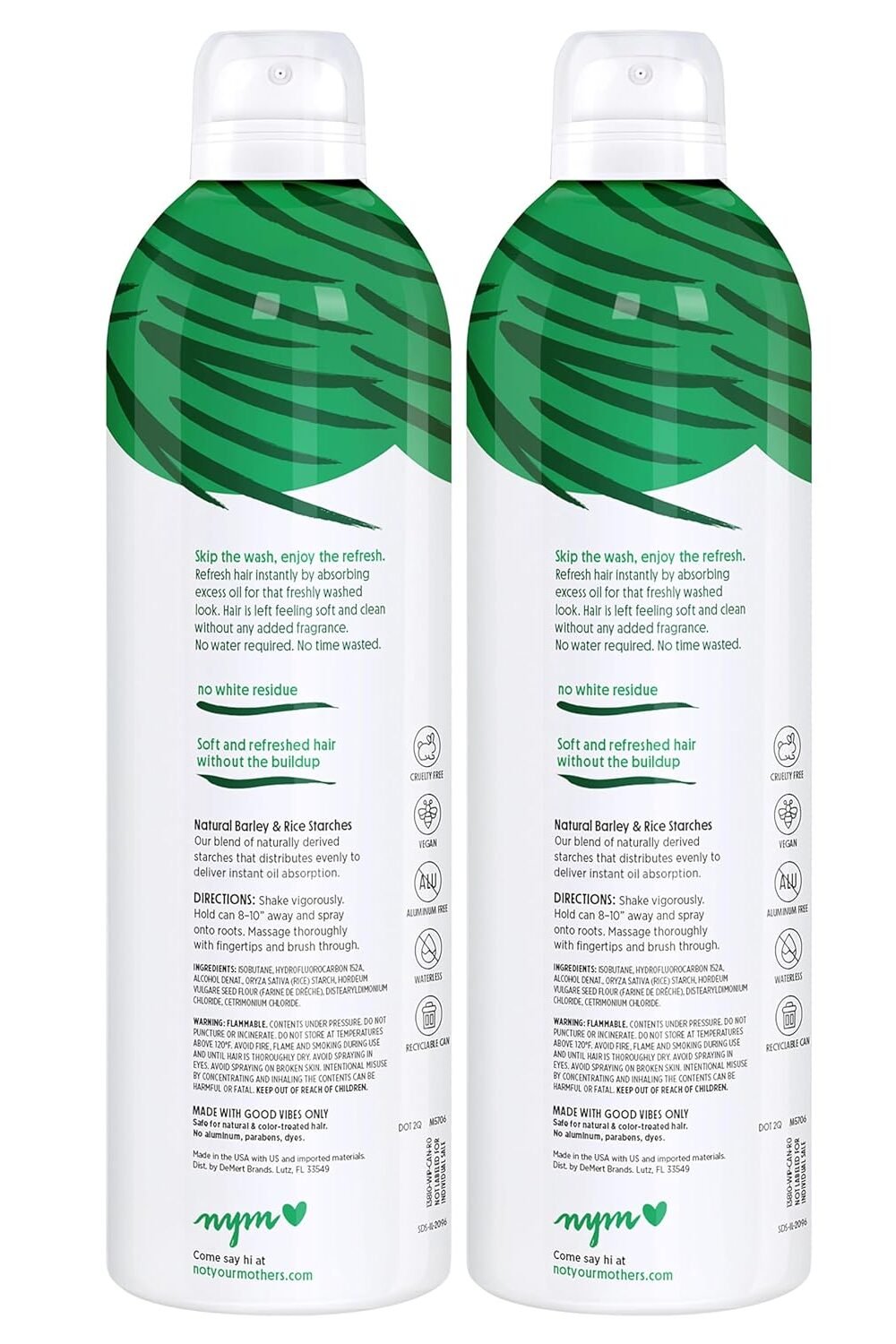 Not Your Mother'S Jumbo Dry Shampoo Value Pack 2-Pack 12 Oz - Image 6