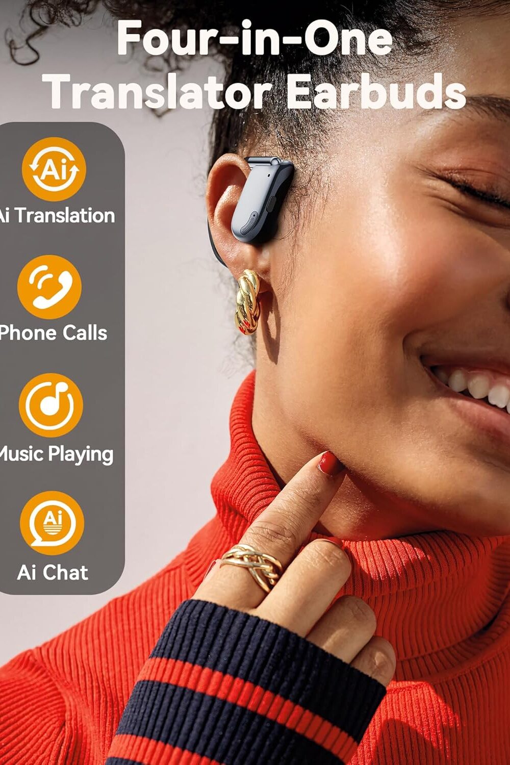 AI Translation Earbuds: 164 Languages, 90H Playtime, Bluetooth Amazon Coupons 50% to 80% 5 Ai Translation Earbuds: 164 Languages, 90H Playtime, Bluetooth Amazon Coupons 50% To 80% - Image 6