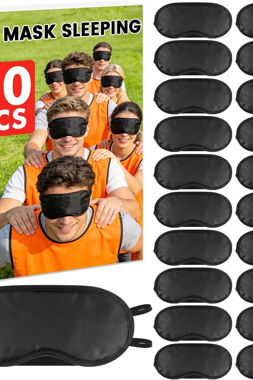 djustable Sleep Eye Masks with Nose Pad - Bulk Comt 2 Djustable Sleep Eye Masks With Nose Pad - Bulk Comt - Image 2