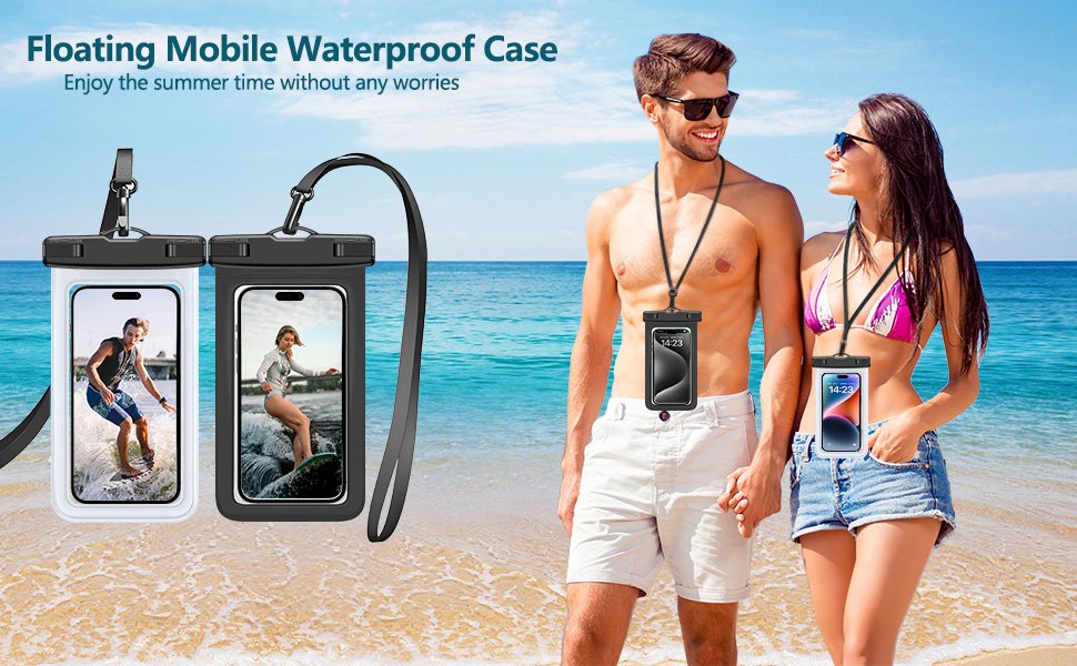 Universal Waterproof Phone Pouch - IPX Dry Bag Case 519