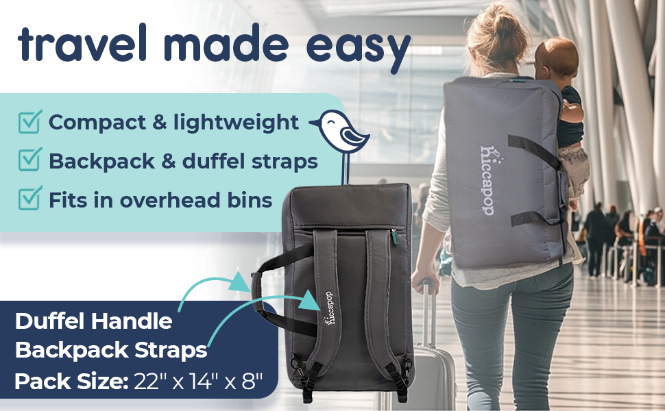 Hiccapop avelPod Portable Crib Babies ddlers 567